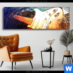 Spannbild E Gitarre Panorama Produktvorschau mit dem Bild E-Gitarre im Format Panorama.