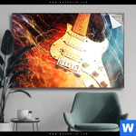 Spannbild E Gitarre Querformat Produktvorschau mit dem Bild E-Gitarre im Format Querformat.