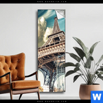Spannbild Eifelturm In Paris Schmal Produktvorschau mit dem Bild Eifelturm in Paris im Format Schmal.