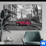 Spannbild Ente In Paris Querformat Produktvorschau mit dem Bild Ente in Paris im Format Querformat.