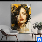 Spannbild Estelle Dynamische Portraetkunst Hochformat Produktvorschau mit dem Bild Estelle - Dynamische Porträtkunst im Format Hochformat.