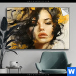 Spannbild Estelle Dynamische Portraetkunst Querformat Produktvorschau mit dem Bild Estelle - Dynamische Porträtkunst im Format Querformat.