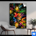 Spannbild Exotische Tropische Pflanzen Hochformat Produktvorschau mit dem Bild Exotische tropische Pflanzen im Format Hochformat.