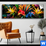 Spannbild Exotische Tropische Pflanzen Panorama Produktvorschau mit dem Bild Exotische tropische Pflanzen im Format Panorama.