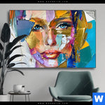 Spannbild Farbexplosion Portraet Nova Querformat Produktvorschau mit dem Bild Farbexplosion - Porträt Nova im Format Querformat.