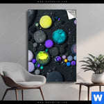 Spannbild Fluid Art Bubbless No 1 Hochformat Produktvorschau mit dem Bild Fluid Art - Bubbless No.1 im Format Hochformat.