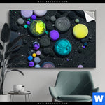 Spannbild Fluid Art Bubbless No 1 Querformat Produktvorschau mit dem Bild Fluid Art - Bubbless No.1 im Format Querformat.