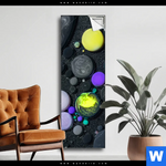 Spannbild Fluid Art Bubbless No 1 Schmal Produktvorschau mit dem Bild Fluid Art - Bubbless No.1 im Format Schmal.