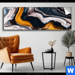 Spannbild Fluid Art Goldrausch Panorama Produktvorschau mit dem Bild Fluid Art Goldrausch im Format Panorama.