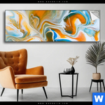 Spannbild Fluid Art Lagune Panorama Produktvorschau mit dem Bild Fluid Art Lagune im Format Panorama.