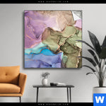 Spannbild Fluid Art Summertime Quadrat Produktvorschau mit dem Bild Fluid Art Summertime im Format Quadrat.