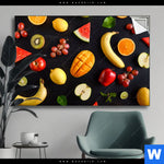 Spannbild Fruechte Gesunde Ernaehrung Querformat Produktvorschau mit dem Bild Früchte - Gesunde Ernährung im Format Querformat.