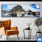 Spannbild Fruehling In Norwegen Panorama Produktvorschau mit dem Bild Frühling in Norwegen im Format Panorama.
