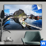 Spannbild Fruehling In Norwegen Querformat Produktvorschau mit dem Bild Frühling in Norwegen im Format Querformat.