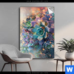 Spannbild Glaenzende Sukkulenten Hochformat Produktvorschau mit dem Bild Glänzende Sukkulenten im Format Hochformat.