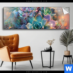 Spannbild Glaenzende Sukkulenten Panorama Produktvorschau mit dem Bild Glänzende Sukkulenten im Format Panorama.
