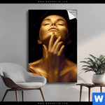 Spannbild Golden Skin Hochformat Produktvorschau mit dem Bild Golden Skin im Format Hochformat.