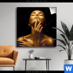 Spannbild Golden Skin Quadrat Produktvorschau mit dem Bild Golden Skin im Format Quadrat.