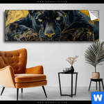 Spannbild Goldener Panther Panorama Produktvorschau mit dem Bild Goldener Panther im Format Panorama.