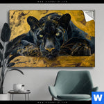 Spannbild Goldener Panther Querformat Produktvorschau mit dem Bild Goldener Panther im Format Querformat.