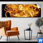 Spannbild Goldenes Haar No 2 Panorama Produktvorschau mit dem Bild Goldenes Haar No. 2 im Format Panorama.