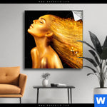 Spannbild Goldenes Haar Quadrat Produktvorschau mit dem Bild Goldenes Haar im Format Quadrat.