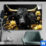 Spannbild Goldenes Hochlandrind Querformat Produktvorschau mit dem Bild Goldenes Hochlandrind im Format Querformat.