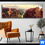 Spannbild Grand Canyon Landschaft Panorama Produktvorschau mit dem Bild Grand Canyon Landschaft im Format Panorama.