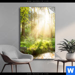 Spannbild Herbstlicher Wald Hochformat Produktvorschau mit dem Bild Herbstlicher Wald im Format Hochformat.