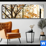 Spannbild Herbstspaziergang Panorama Produktvorschau mit dem Bild Herbstspaziergang im Format Panorama.