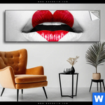 Spannbild Herz Mund Panorama Produktvorschau mit dem Bild Herz-Mund im Format Panorama.