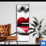 Spannbild Herz Mund Schmal Produktvorschau mit dem Bild Herz-Mund im Format Schmal.