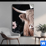 Spannbild Hochlandrind Wilde Schoenheit Hochformat Produktvorschau mit dem Bild Hochlandrind - Wilde Schönheit im Format Hochformat.