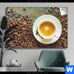 Spannbild Kaffee Genuss Querformat Produktvorschau mit dem Bild Kaffee-Genuss im Format Querformat.