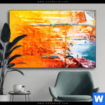 Spannbild Klippe Am Meer Querformat Produktvorschau mit dem Bild Klippe am Meer im Format Querformat.