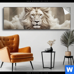 Spannbild Koenig Der Tiere Panorama Produktvorschau mit dem Bild König der Tiere im Format Panorama.