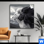 Spannbild Kontrast Loewenkraft Quadrat Produktvorschau mit dem Bild Kontrast Löwenkraft im Format Quadrat.