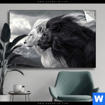 Spannbild Kontrast Loewenkraft Querformat Produktvorschau mit dem Bild Kontrast Löwenkraft im Format Querformat.