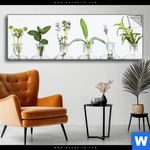 Spannbild Kraeuter In Flaschen Panorama Produktvorschau mit dem Bild Kräuter in Flaschen im Format Panorama.