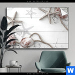 Spannbild Kuestenfeeling Muschel Querformat Produktvorschau mit dem Bild Küstenfeeling - Muschel im Format Querformat.