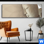 Spannbild Laechelnder Buddha Panorama Produktvorschau mit dem Bild Lächelnder Buddha im Format Panorama.