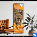 Spannbild Leopardentraum In Orange Schmal Produktvorschau mit dem Bild Leopardentraum in Orange im Format Schmal.