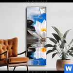 Spannbild Lilie Zensteine Schmal Produktvorschau mit dem Bild Lilie & Zensteine im Format Schmal.