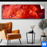 Spannbild Liquid Marmor Rot Panorama Produktvorschau mit dem Bild Liquid Marmor rot im Format Panorama.