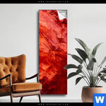 Spannbild Liquid Marmor Rot Schmal Produktvorschau mit dem Bild Liquid Marmor rot im Format Schmal.