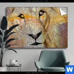 Spannbild Loewe Querformat Produktvorschau mit dem Bild Löwe im Format Querformat.