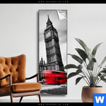 Spannbild London In Bewegung Schmal Produktvorschau mit dem Bild London in Bewegung im Format Schmal.