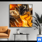 Spannbild Luxury Abstract Fluid Art No 5 Quadrat Produktvorschau mit dem Bild Luxury Abstract Fluid Art No. 5 im Format Quadrat.