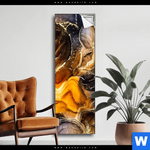 Spannbild Luxury Abstract Fluid Art No 5 Schmal Produktvorschau mit dem Bild Luxury Abstract Fluid Art No. 5 im Format Schmal.