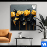 Spannbild Luxus Rosen Quadrat Produktvorschau mit dem Bild Luxus Rosen im Format Quadrat.